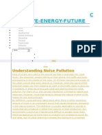 C Onserve-Energy-Future: Understanding Noise Pollution