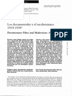 Los Documentales y El Modernismo_Bill Nichols