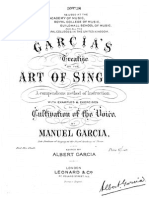 El Arte Del Canto - Garcia Manuel