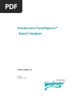 Factelligence Report Designer