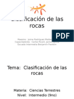 II-Clasificacion de Las Rocas