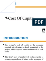 Cost of Capital