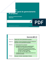 Uma Visao Geral Do Gerenciamento de Projetos