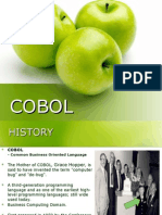 History and overview of the COBOL programming language