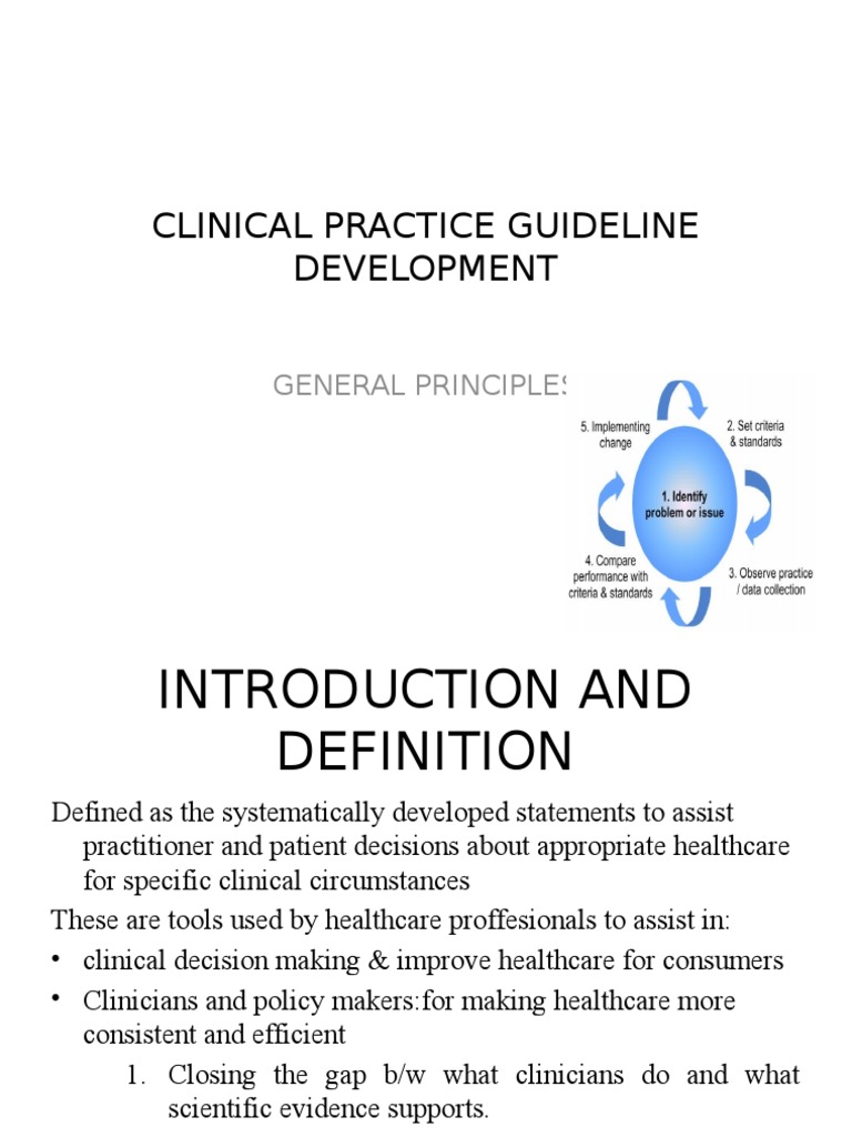 Clinical Practice Guideline | Evidence Based Medicine | Systematic Review