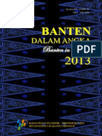 Banten Dalam Angka 2013