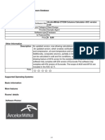 Software ArcelorMittal CTICM Columns Calculator A3C Version 2.20