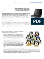 Que linux elegir, es un documento que nos guia sobre la distribución adecuada