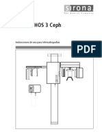 Instrucciones de Uso de Orthophos 3 Ceph