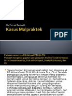 Kasus Malpraktek