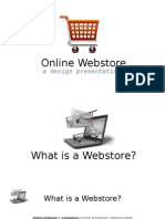 Online Webstore Presentation