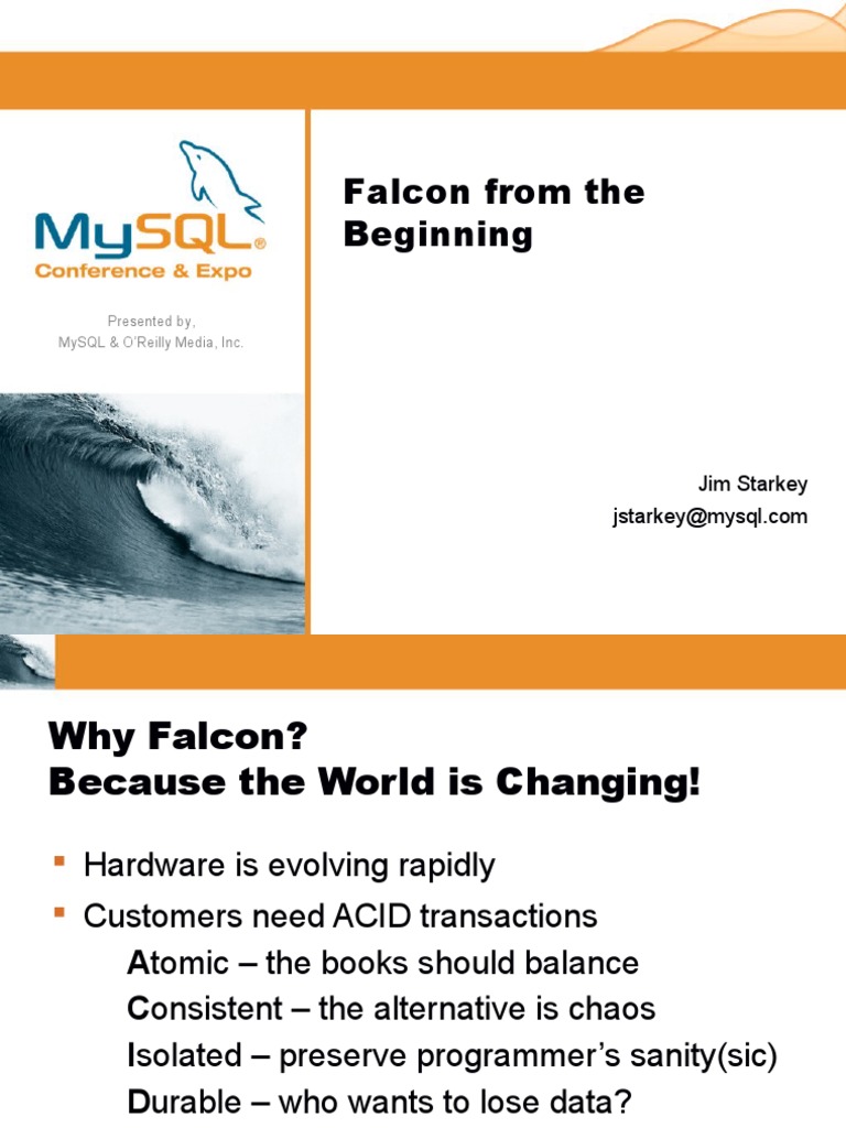 Falcon Database Architecture Overview | PDF | Cache (Computing ...
