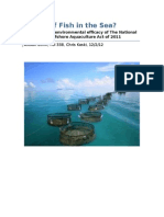 Plenty of Fish in The Sea? Assessing The Environmental Efficacy of The National Sustainable Offshore Aquaculture Act of 2011