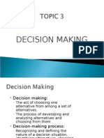 Topic3 Decision Making