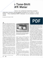 SWR Meter With Tone Indicator