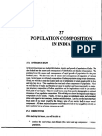 L-27 Population Composition in India