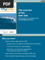 Download The Lost Art of the Self Join by Oleksiy Kovyrin SN2569535 doc pdf