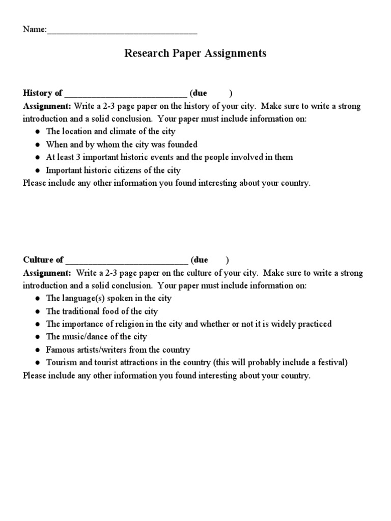 8 Thgradepaperassignment | PDF