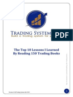 Top 10 Lessons From 150 Trading Books