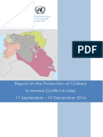 Report On The Protection of Civilians in Armed Conflict in Iraq: 11 September - 10 December 2014