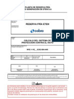 RFE-1-YE - ECE-IDO-005-REVA Comments CPI Cálculo Del Sistema de Protección Contra El Rayo PDF
