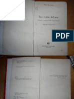 Bourdieu Pierre - Las Reglas Del Arte (Scan) PDF