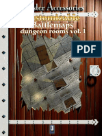 (Map Tiles) Master Accessories-Customizable Battlemaps-Dungeon Rooms Volume 1