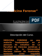 Medicina Forense Descripcion Del Curso