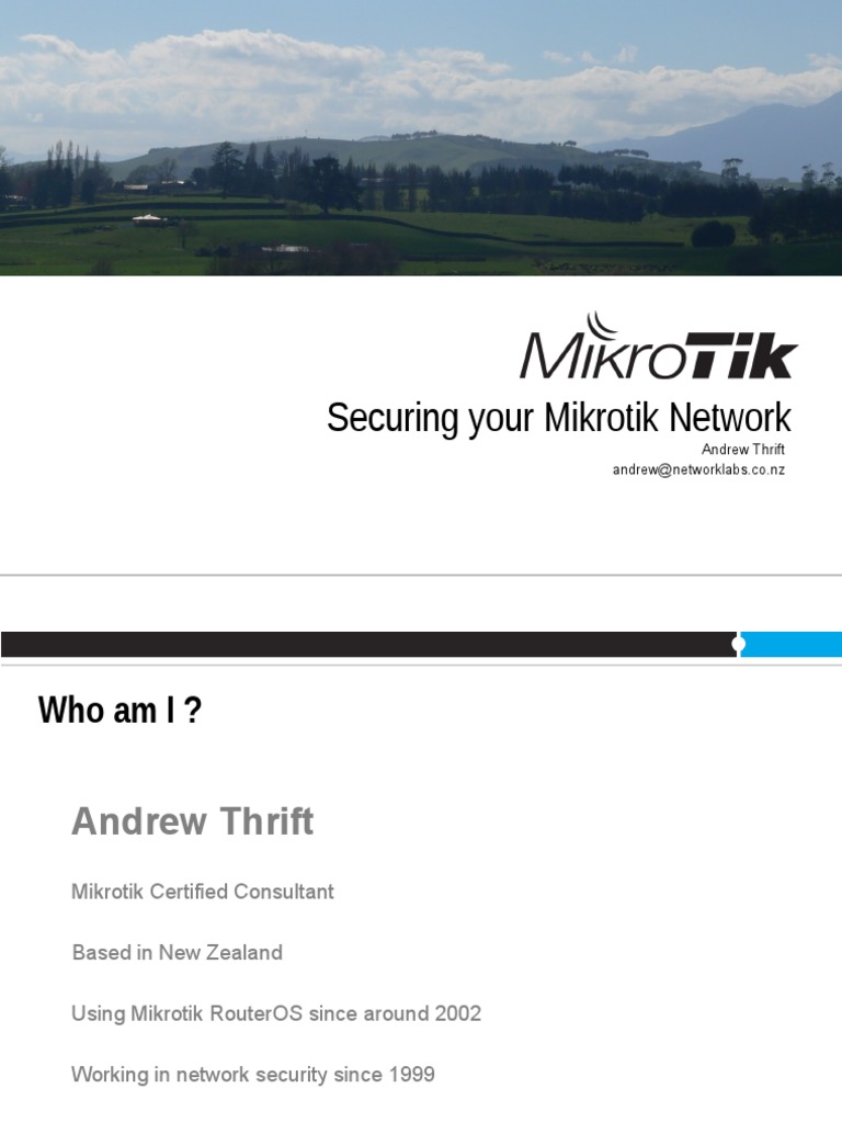 Ids Ips Mikrotik PDF Router Ip Address