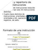 Tipos y Repertorio de Instruciones PIC16f84