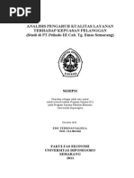 Download Kualitas Pelayanan Dan Kepuasan Konsumen by Joshua Ringo SN256987954 doc pdf