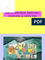 Rad Sa Mineralnim Djubrivima I Sredstvima Za Zastitu