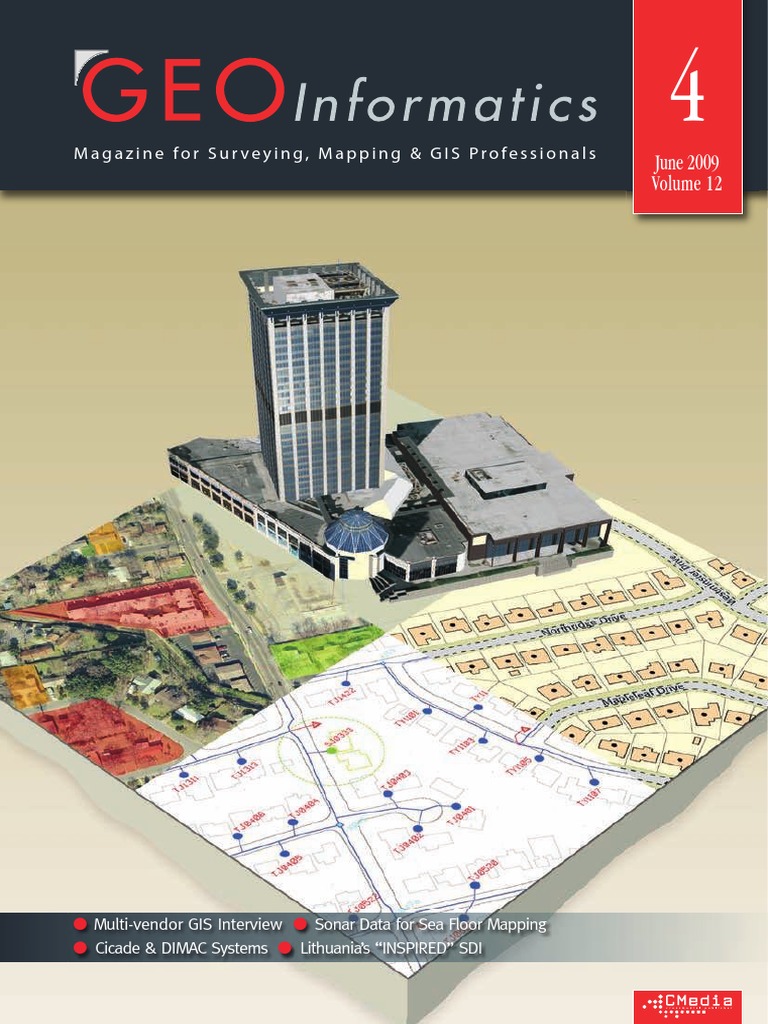 Geoinformatics 2009-4 | PDF | Geographic Information System | Sonar
