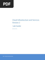 Cloud Infrastructure and Services Version 2 - Lab