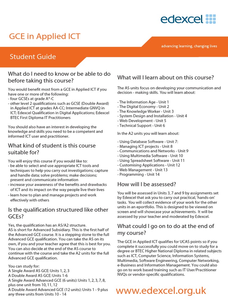 ICT Student Guide | PDF | Computers
