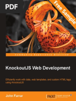 KnockoutJS Web Development - Sample Chapter