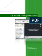 CADWorx 2013 Specifications
