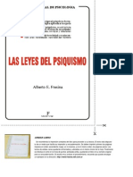 Fresina, Alberto - Las Leyes Del Psiquismo