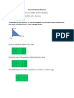 Galerkin's method for finite elements