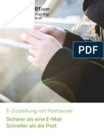 E-Zustellung mit Postserver