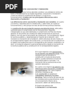 Diferencias Entre Asociación y Fundación