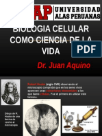 BIOLOGIA CELULAR Como Ciencia de La Vida DR Juan