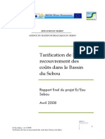 Rapport - Tarification Et Recouvrement Des Coûts