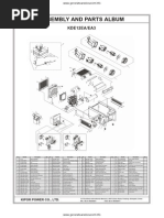 Schema Generator Curent Kipor KDE 12EA