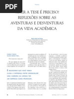 Viver a Tese é Preciso