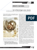 Desarrollo de La Embriologia Como Ciencia (1)