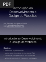 Introdução ao Web Design