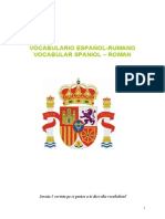 Vocabular Limba Spaniola