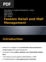 Fashion Retail and Mall Management