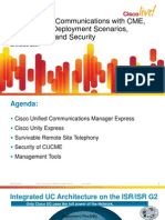 2011_anCisco Unified Communications With Cme, Cue Srst, Deployment Scenarios, Management and Securityz_pdf_BRKUCC-2301-Cisco Unified Communications With Cme, Cue Srst, Deployment Scenarios, Management and Security